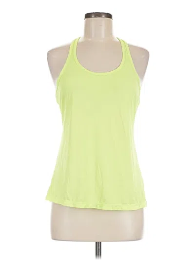 Pre-owned Z By Zella Active Tank Top In Green