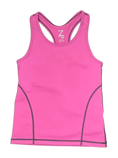 Pre-owned Z By Zella Kids' Active Tank Top In Pink