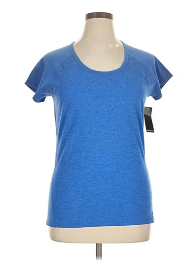 Pre-owned Z By Zella Active T-shirt In Blue