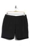 Z By Zella All Day 8-inch Knit Shorts In Black Caviar