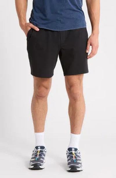 Z By Zella All Day Knit 8-inch Shorts In Black