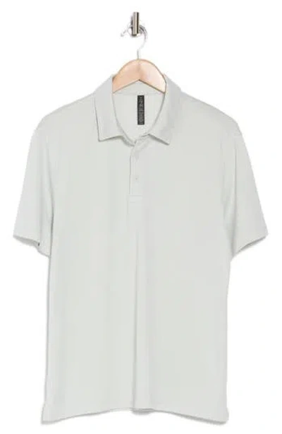Z By Zella All Square Polo In Grey Tile