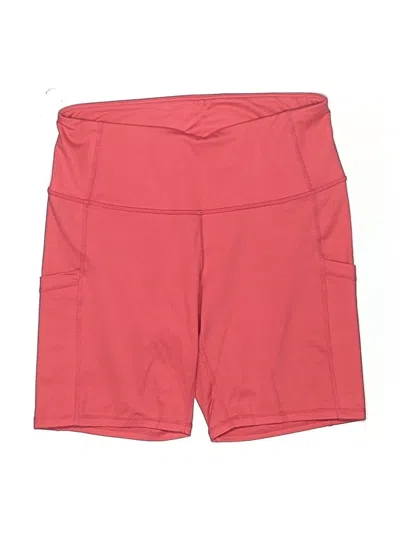 Pre-owned Z By Zella Athletic Shorts In Red