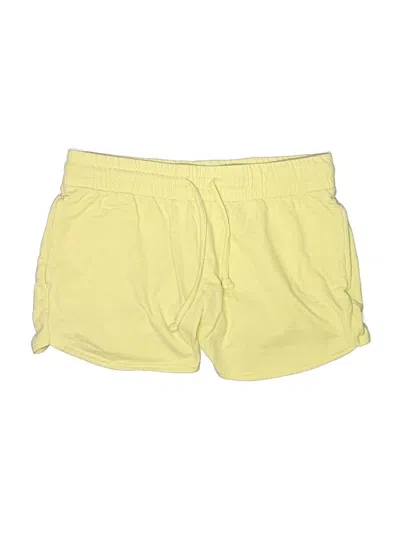 Pre-owned Z By Zella Athletic Shorts In Yellow