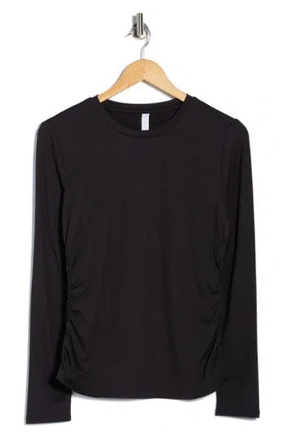 Z By Zella Atmosphere Cinch T-shirt In Black