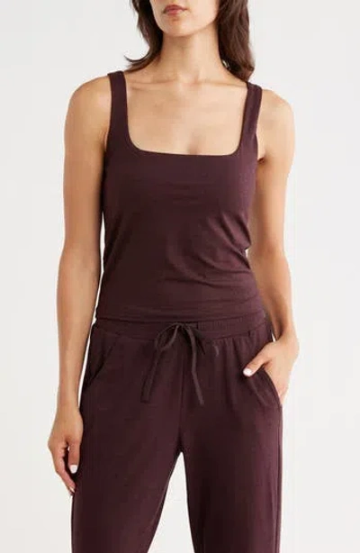 Z By Zella Aura Active Bra Tank In Brown