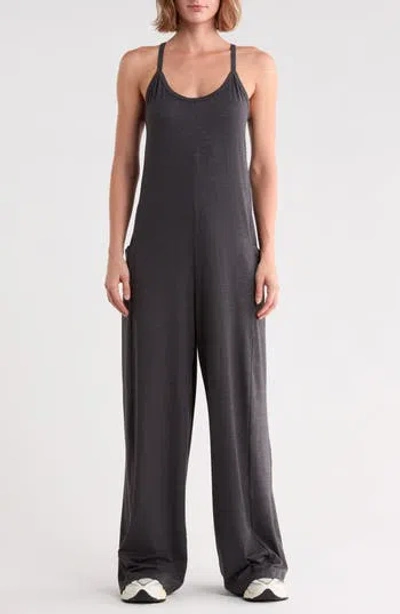 Z By Zella Aura Jumpsuit In Grey Forged Heather