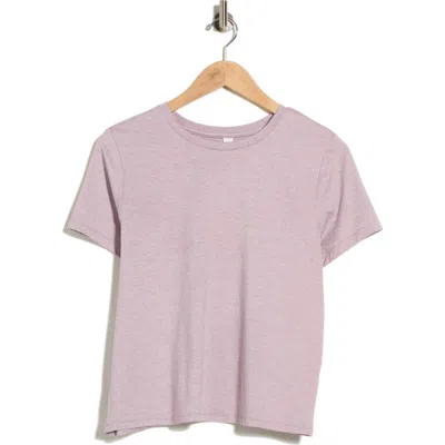 Z By Zella Aura Lite Boxy T-shirt In Neutral