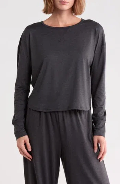 Z By Zella Aura Lite Long Sleeve T-shirt In Animal Print