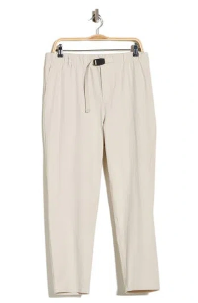 Z By Zella Belted Relaxed Tapered Pull-on Pants In Gray