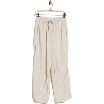 Z By Zella Breakaway Crinkled Track Pants In Neutral