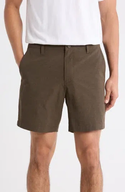 Z By Zella Breeze Shorts In Brown