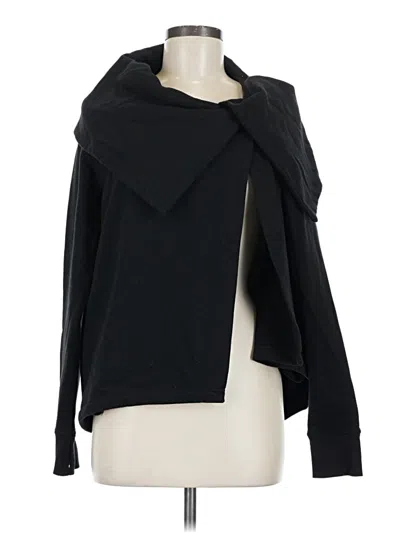 Pre-owned Z By Zella Cardigan Sweater In Black