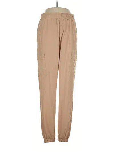 Pre-owned Z By Zella Cargo Pants In Tan