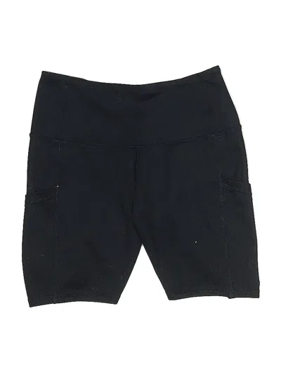 Pre-owned Z By Zella Cargo Shorts In Black