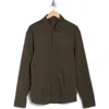 Z By Zella Cascade Ottoman Shirt Jacket In Green