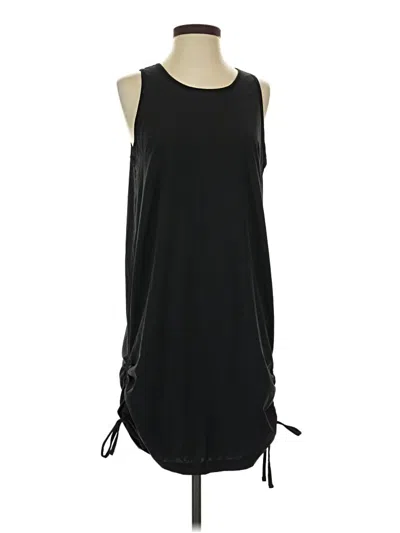 Pre-owned Z By Zella Casual Dress In Black