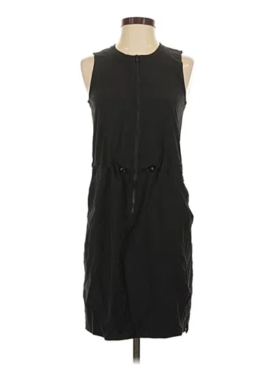 Pre-owned Z By Zella Casual Dress In Black