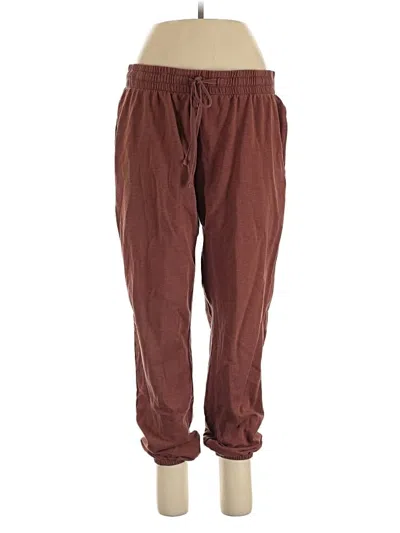 Pre-owned Z By Zella Casual Pants In Brown