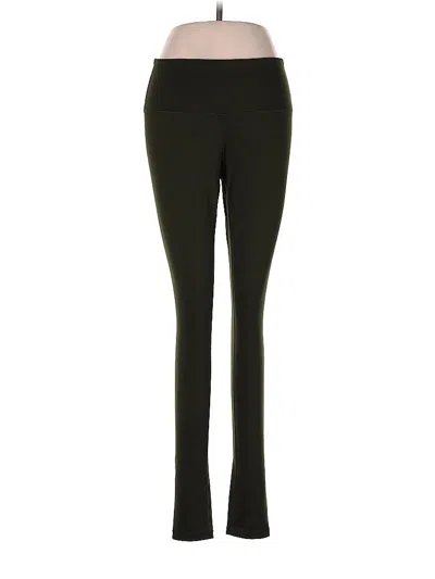 Pre-owned Z By Zella Casual Pants In Green