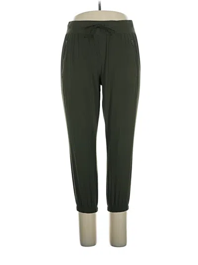 Pre-owned Z By Zella Casual Pants In Green