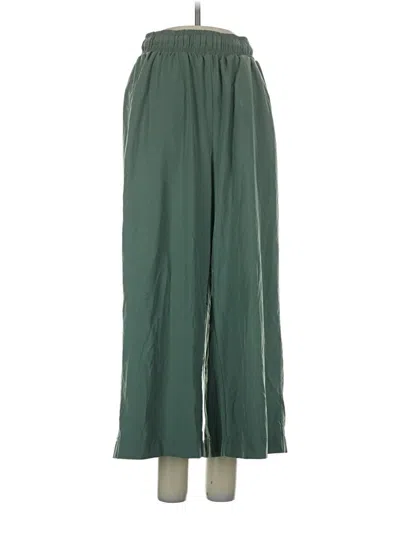 Pre-owned Z By Zella Casual Pants In Green