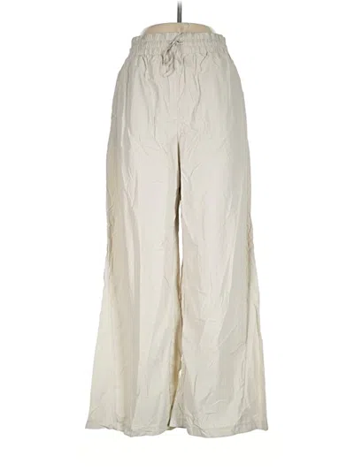 Pre-owned Z By Zella Casual Pants In Ivory