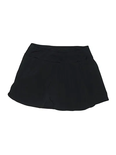 Pre-owned Z By Zella Casual Skirt In Black