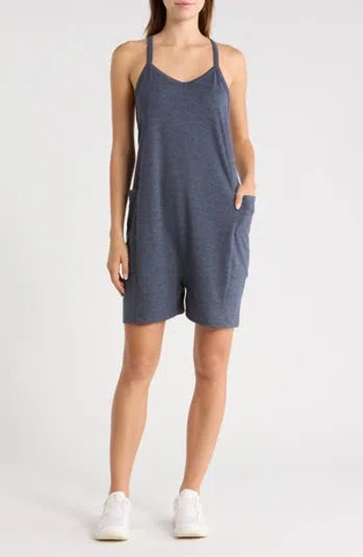 Z By Zella Change Of Heart Romper In Brown