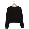 Z By Zella Cozy Hacci Pullover In Black