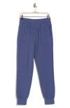 Z By Zella Cozy Scuba Fleece Joggers In Blue Indigo