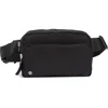 Z By Zella Double Zip Belt Bag In Black
