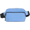 Z By Zella Double Zip Belt Bag In Blue Lapis