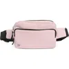 Z By Zella Double Zip Belt Bag In Purple