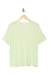 Z By Zella Easy Day Slub T-shirt In Green Limecream