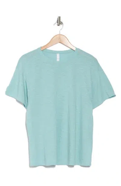 Z By Zella Easy Day Slub T-shirt In Teal Aquifer