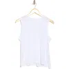 Z By Zella Easy Day Slub Tank In White