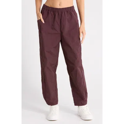 Z By Zella Echo Utility Ankle Pants In Burgundy