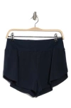 Z By Zella Elevate Pull-on Shorts In Navy Sapphire