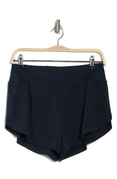 Z By Zella Elevate Pull-on Shorts In Navy Sapphire