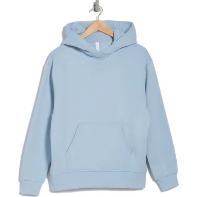 Z By Zella Feather Fleece Hoodie In Blue Fog