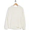 Z By Zella Scuba Quarter Zip In Ivory Egret