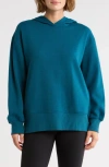 Z By Zella Feather Fleece Oversize Hoodie In Blue