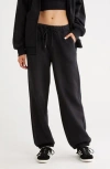 Z By Zella Feather Fleece Relaxed Joggers In Black