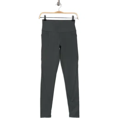 Z By Zella Fleece Lined Pocket Leggings In Animal Print