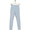 Z By Zella Fleece Lined Pocket Leggings In Blue Fog