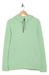 Z By Zella Freeform Cotton Blend Fleece Hoodie In Green Quiet