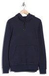 Z By Zella Freeform Cotton Blend Fleece Hoodie In Navy Eclipse
