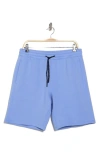 Z By Zella Freeform Fleece 9" Shorts In Blue Hydrangea