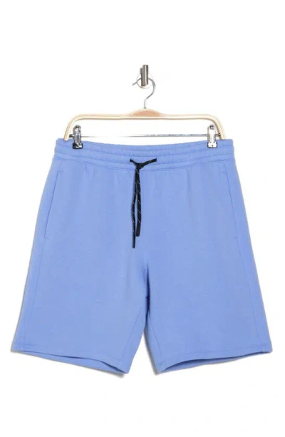 Z By Zella Freeform Fleece 9" Shorts In Blue